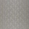 black-grey botanical jacquard fabric from Ashley Wilde