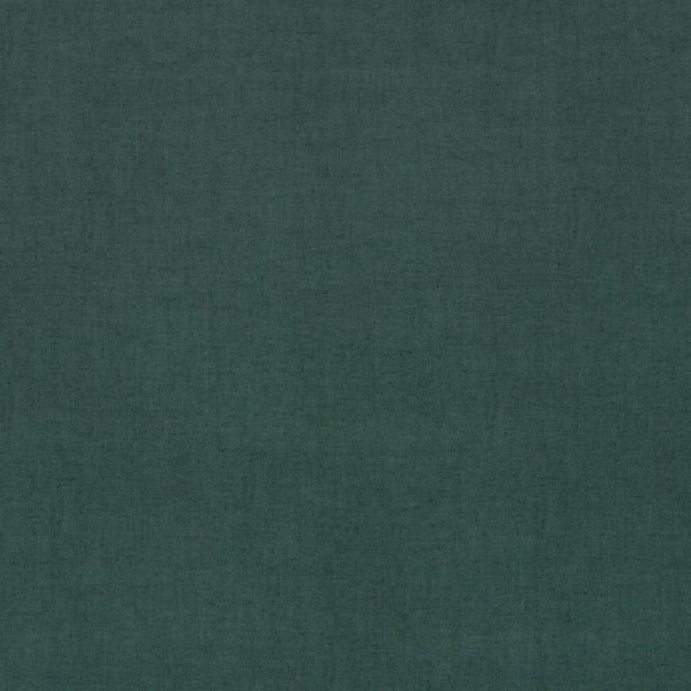 Saluzzo Fabric - Forest by green plain velvet-chenille fabric from Ashley Wilde