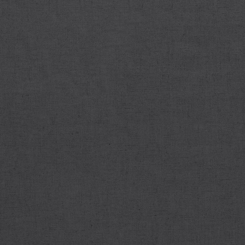 Saluzzo Fabric - Smoke by black-grey plain velvet-chenille fabric from Ashley Wilde