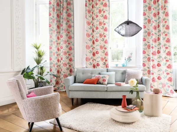 Emilie Fabric - Orange by Emilie Fabric - Orange from