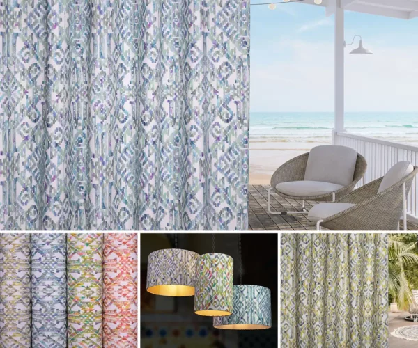 Marrakesh Fabric - Aqua by Marrakesh Fabric - Aqua from