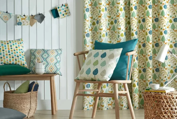 Arvika Fabric - Ochre by Arvika Fabric - Ochre from