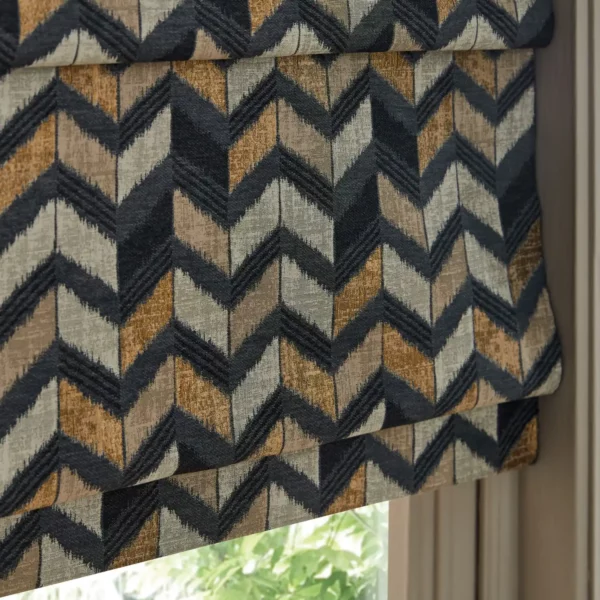 Zena Fabric - Charcoal by Zena Fabric - Charcoal from