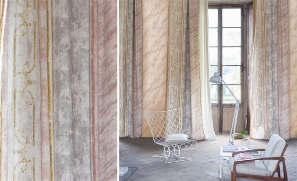 Foscari Fresco Fabric - Tuberose by Foscari Fresco Fabric - Tuberose from