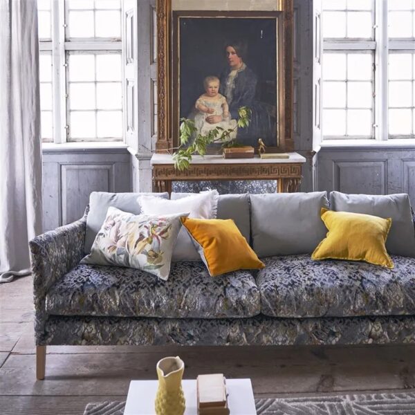 Bardiglio Fabric - Zinc from