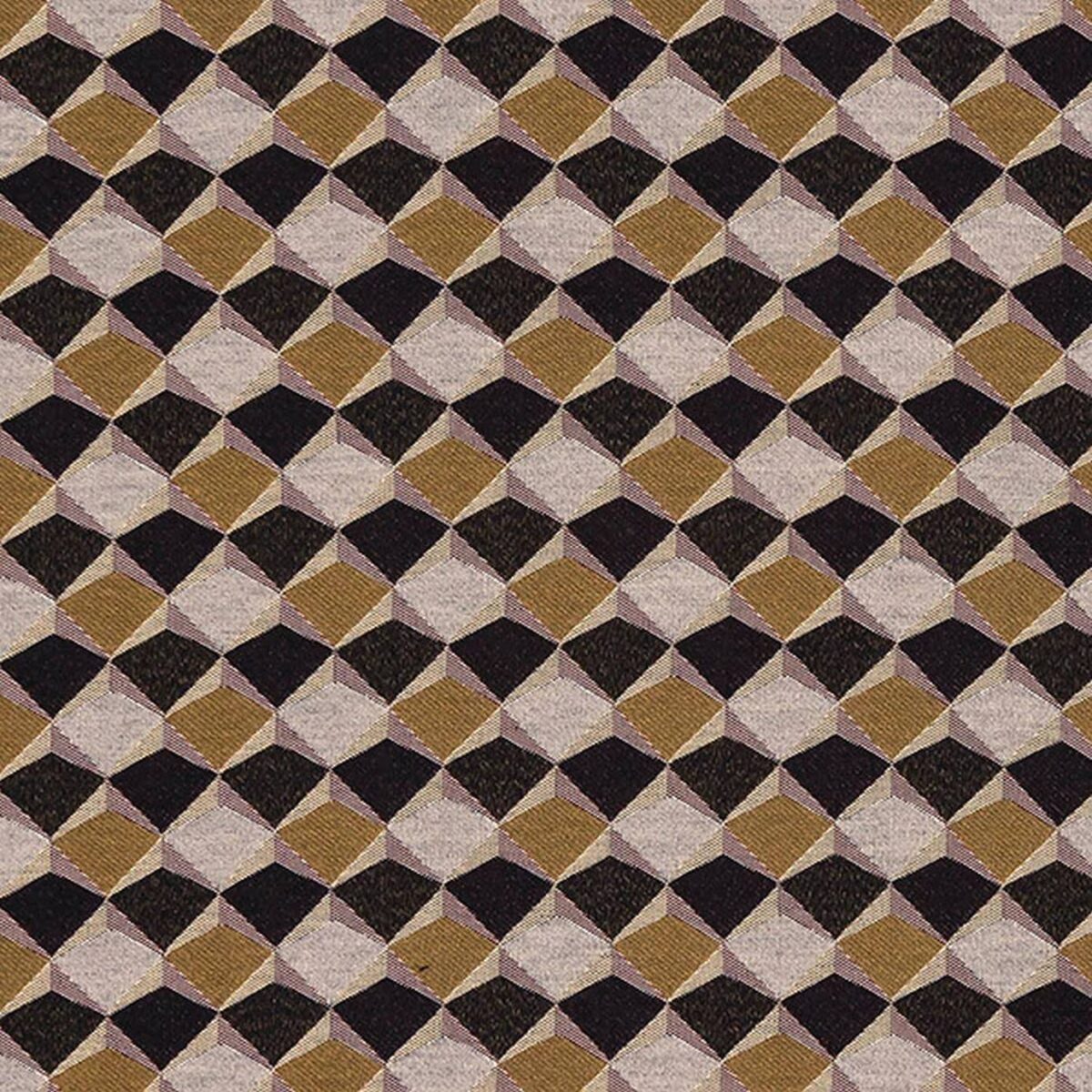 Patagonia Fabric - Indigo by yellow geometric woven fabric from Fryetts