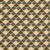 green geometric woven fabric from Fryetts