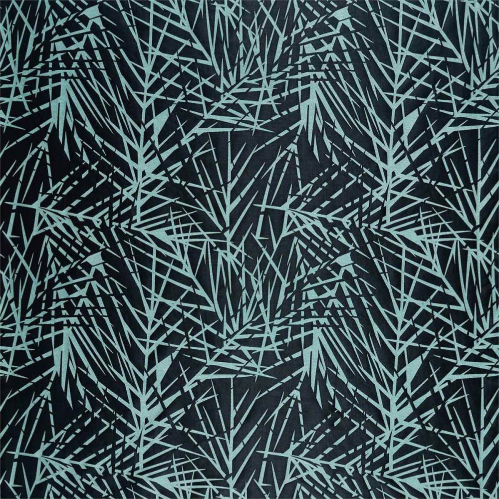 Lorenza Fabric - Ink / Seaglass by Lorenza Fabric - Ink / Seaglass from