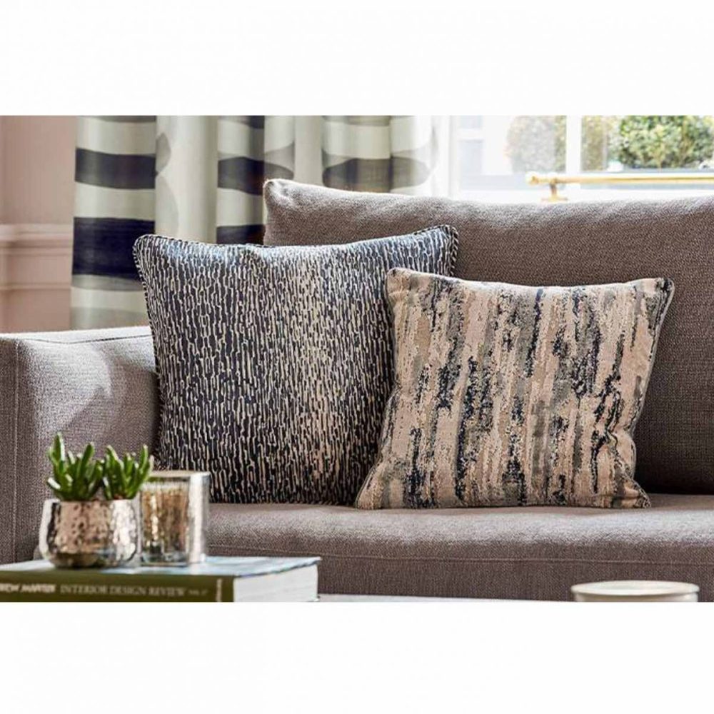 Sial Fabric - Pewter / Bronze by Sial Fabric - Pewter / Bronze from