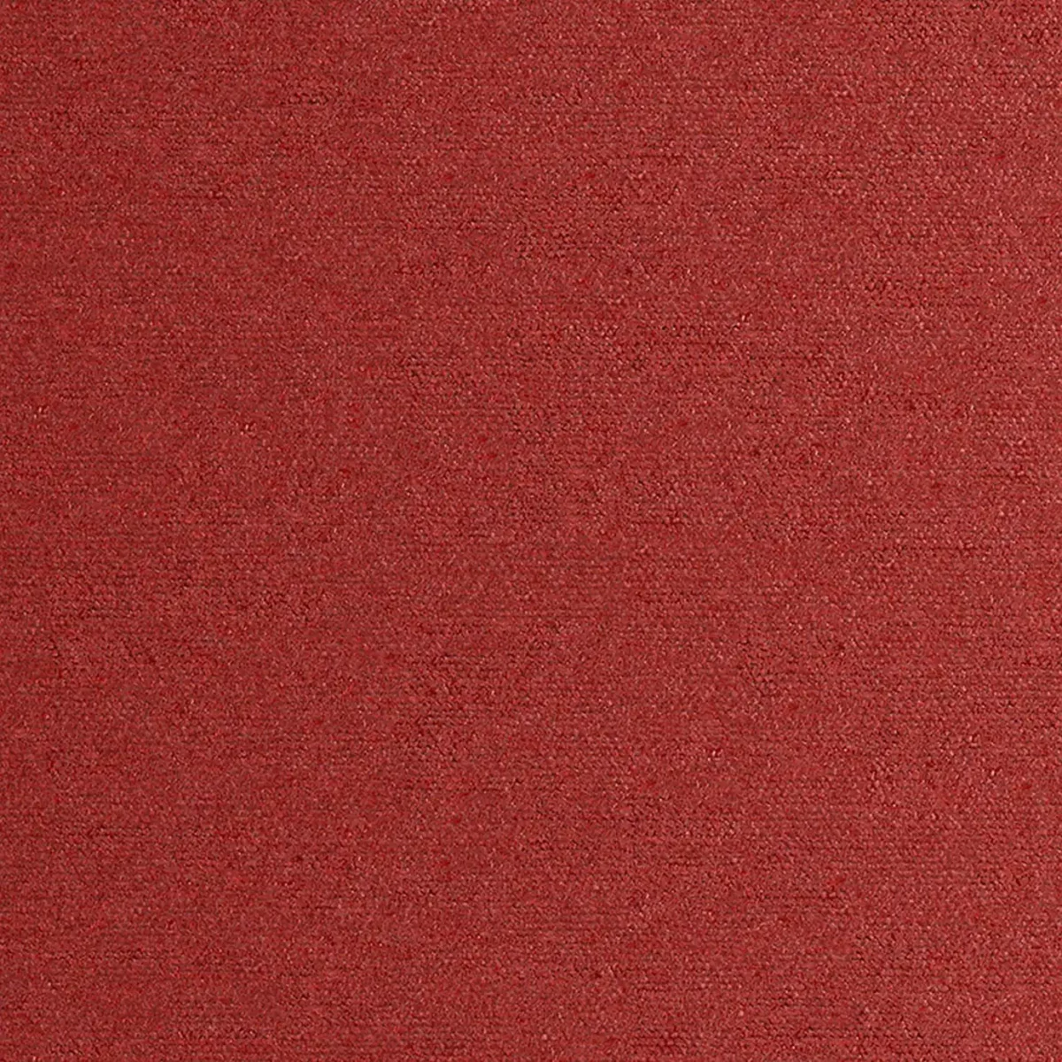 Velvet Revolution Fabric - Henna by red plain velvet-chenille fabric from Fibre Naturelle