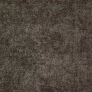 black-grey plain velvet-chenille fabric from Fibre Naturelle