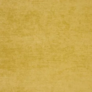 yellow plain velvet-chenille fabric from Fibre Naturelle