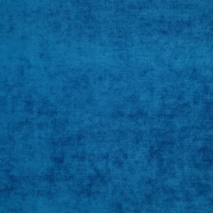 blue plain velvet-chenille fabric from Fibre Naturelle