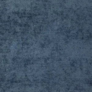 blue plain velvet-chenille fabric from Fibre Naturelle