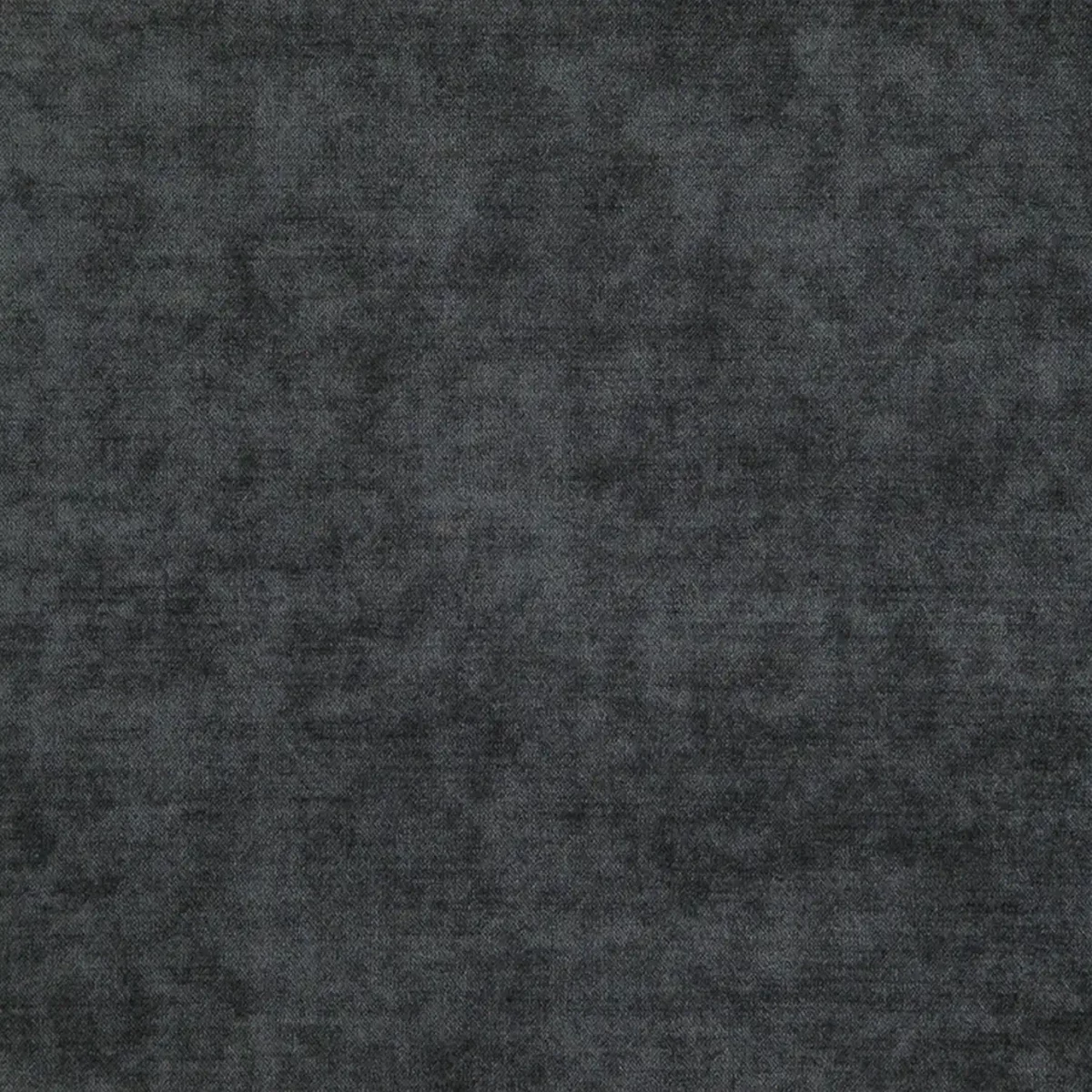 black-grey plain velvet-chenille fabric from Fibre Naturelle