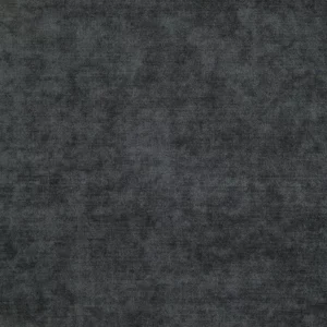 black-grey plain velvet-chenille fabric from Fibre Naturelle