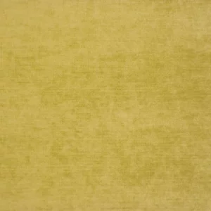 yellow plain velvet-chenille fabric from Fibre Naturelle