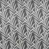 black-grey botanical woven fabric from Fibre Naturelle