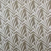 white botanical woven fabric from Fibre Naturelle