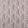 pink botanical woven fabric from Fibre Naturelle