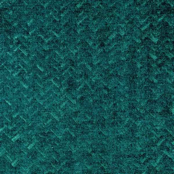 Romeo Fabric - Kingfisher by green plain velvet-chenille fabric from Fibre Naturelle