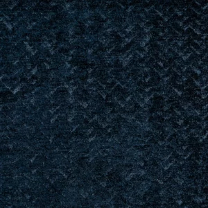 blue plain velvet-chenille fabric from Fibre Naturelle