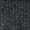 black-grey plain velvet-chenille fabric from Fibre Naturelle