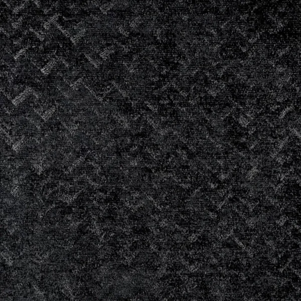 black-grey plain velvet-chenille fabric from Fibre Naturelle