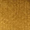 yellow plain velvet-chenille fabric from Fibre Naturelle