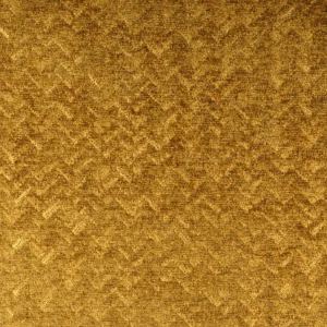 yellow plain velvet-chenille fabric from Fibre Naturelle