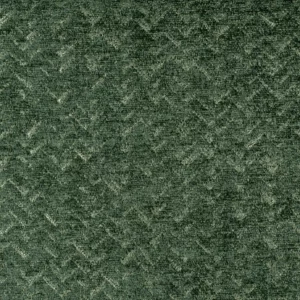 green plain velvet-chenille fabric from Fibre Naturelle