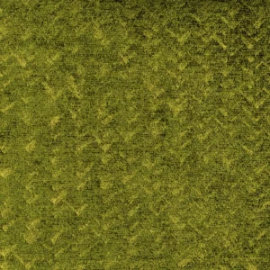 green plain velvet-chenille fabric from Fibre Naturelle