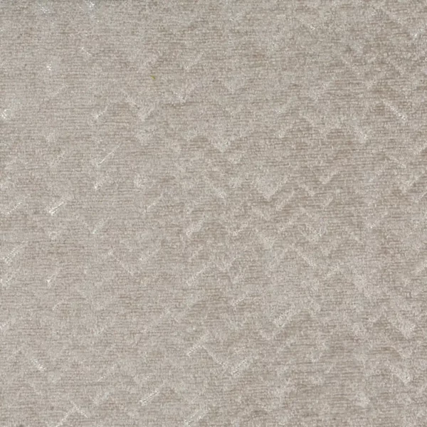 Romeo Fabric - Putty by white plain velvet-chenille fabric from Fibre Naturelle