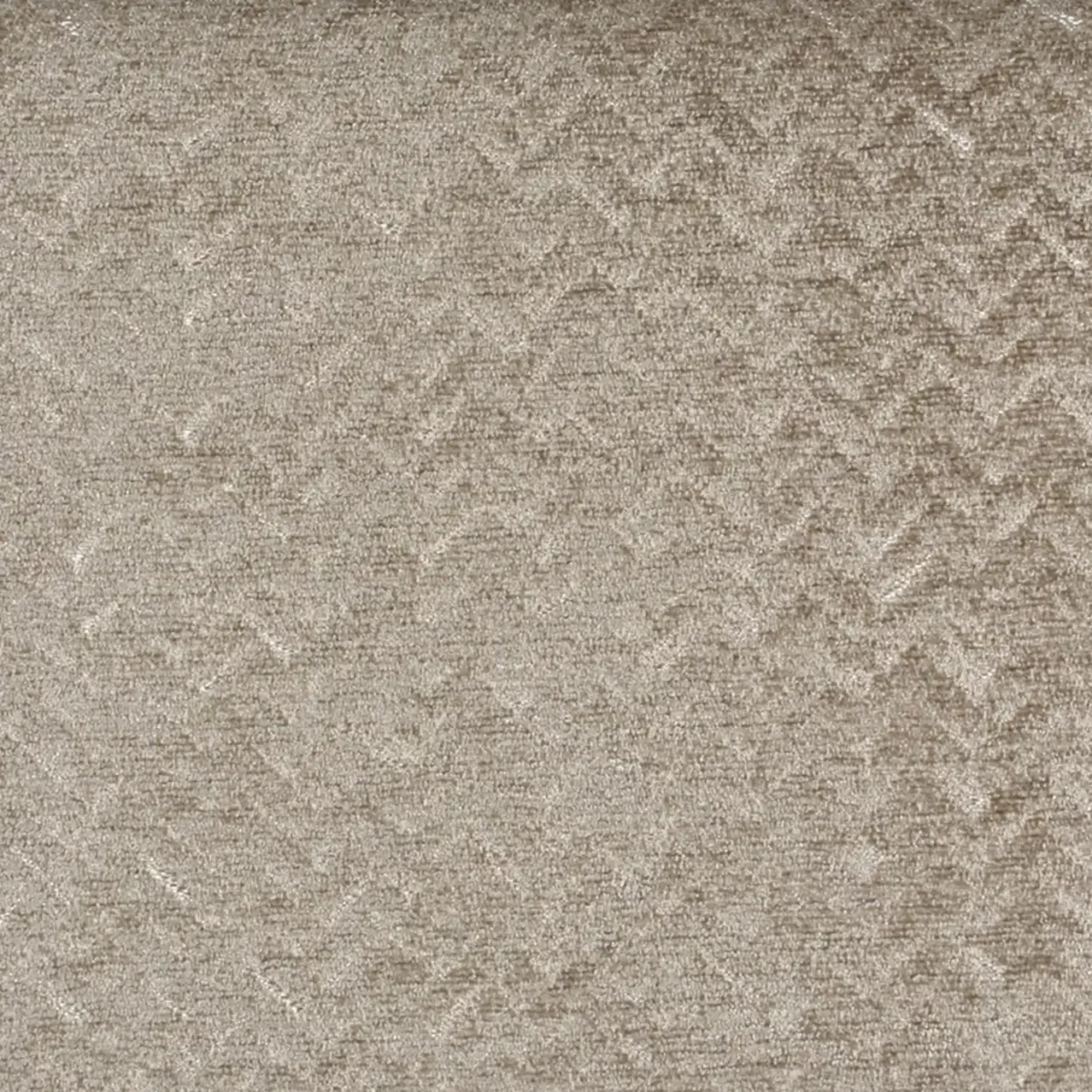 Romeo Fabric - Natural by white plain velvet-chenille fabric from Fibre Naturelle