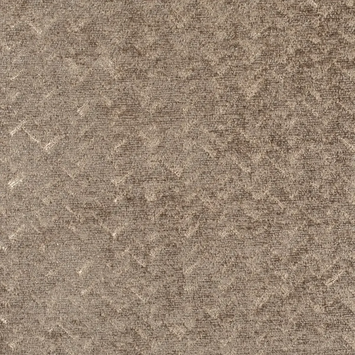 Romeo Fabric - Mink by brown plain velvet-chenille fabric from Fibre Naturelle