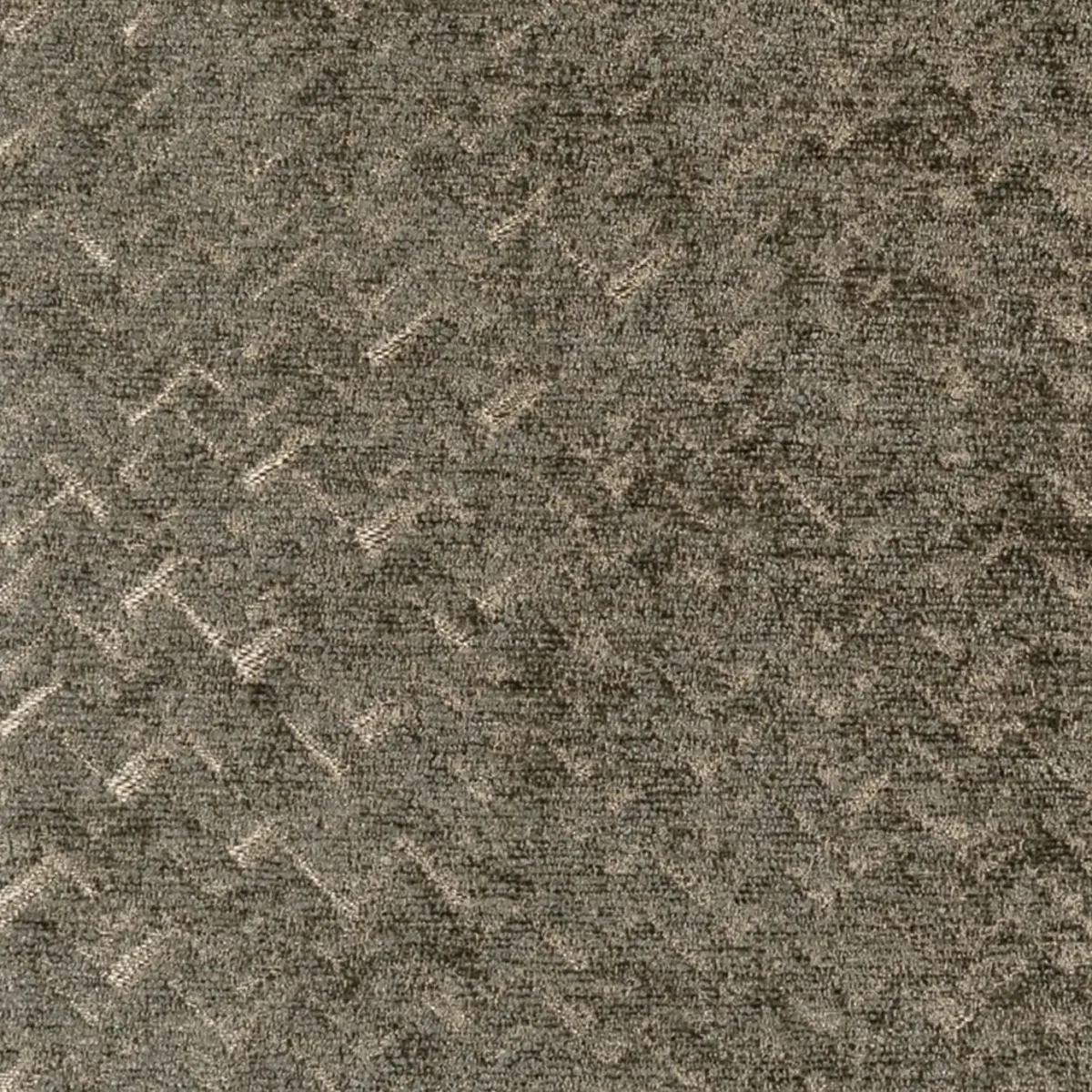Romeo Fabric - Mole by brown plain velvet-chenille fabric from Fibre Naturelle