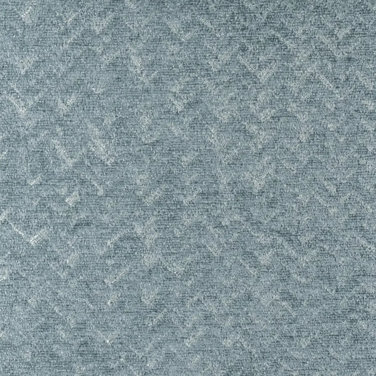 blue plain velvet-chenille fabric from Fibre Naturelle