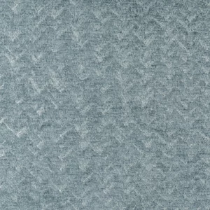 blue plain velvet-chenille fabric from Fibre Naturelle