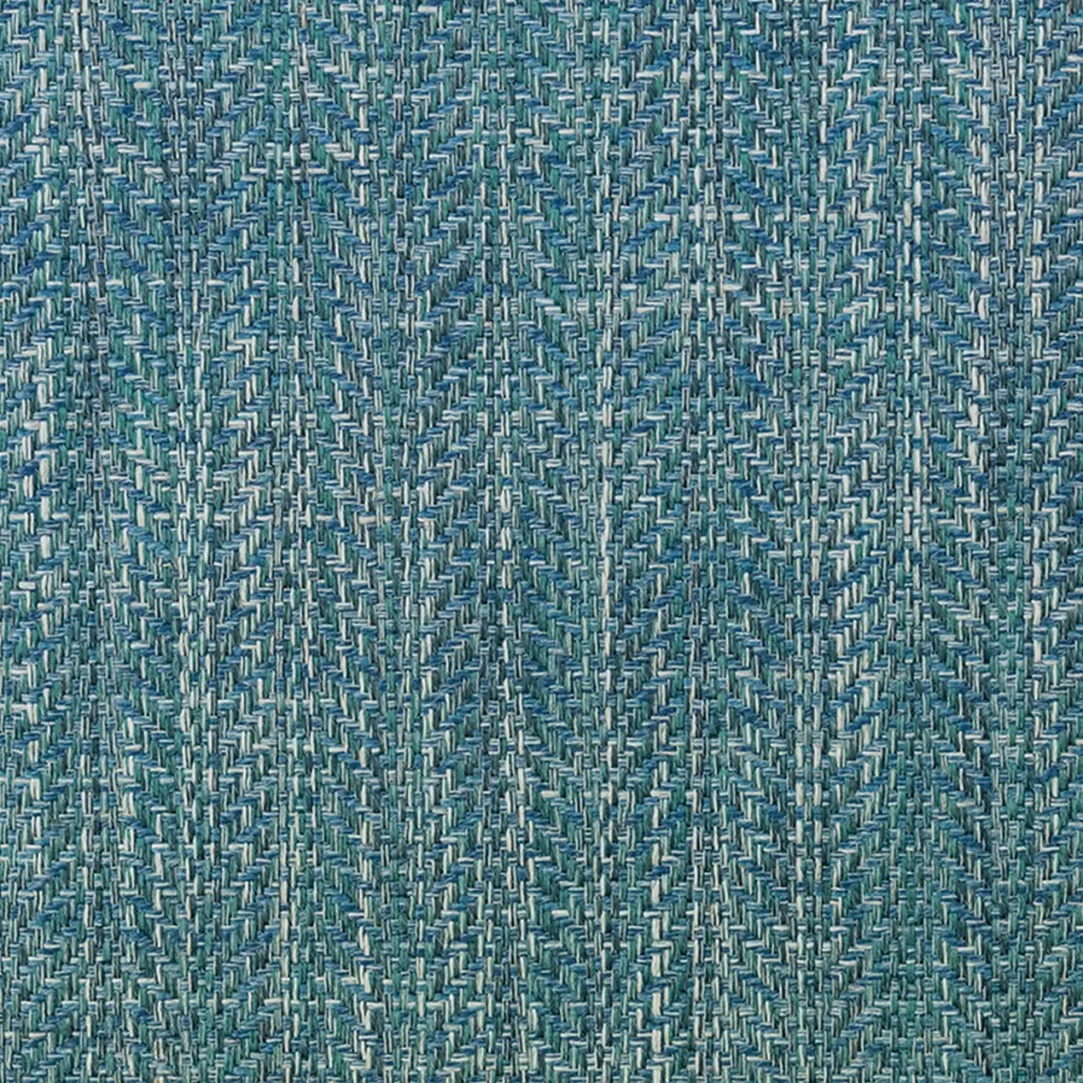 Oxford Fabric - Monday Blues by blue contemporary woven fabric from Fibre Naturelle