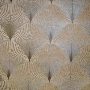 brown contemporary velvet-chenille fabric from Fibre Naturelle
