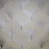 white contemporary velvet-chenille fabric from Fibre Naturelle