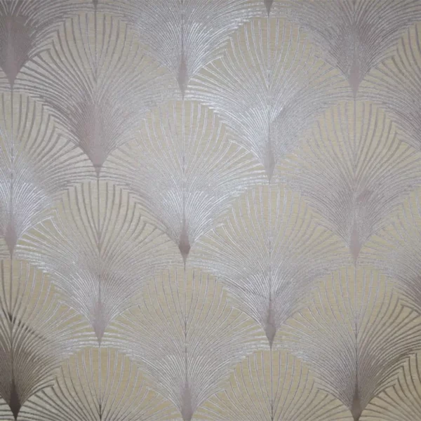 New York Fabric - Empire by white contemporary velvet-chenille fabric from Fibre Naturelle