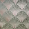 black-grey contemporary velvet-chenille fabric from Fibre Naturelle