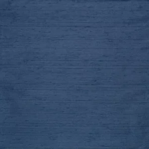blue plain silk-satin fabric from Fibre Naturelle