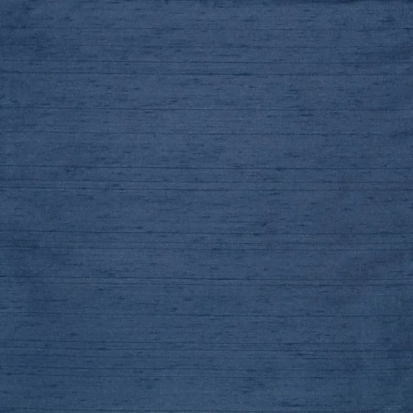 Mistral Fabric - Night by blue plain silk-satin fabric from Fibre Naturelle