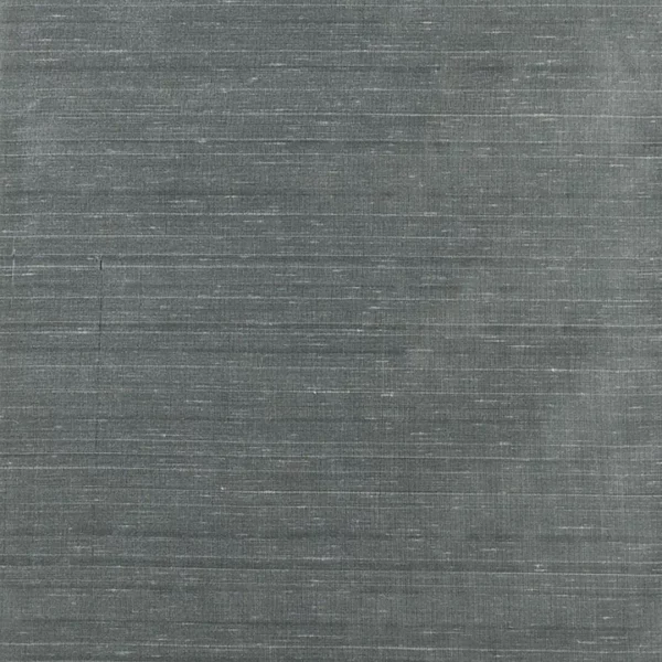 Mistral Fabric - Carbon by black-grey plain silk-satin fabric from Fibre Naturelle