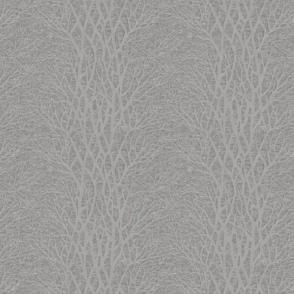 Linford Fabric - Classic Grey by black-grey botanical jacquard fabric from Fibre Naturelle