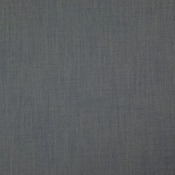 Linden Fabric - Denim Drift by black-grey plain linen fabric from Fibre Naturelle