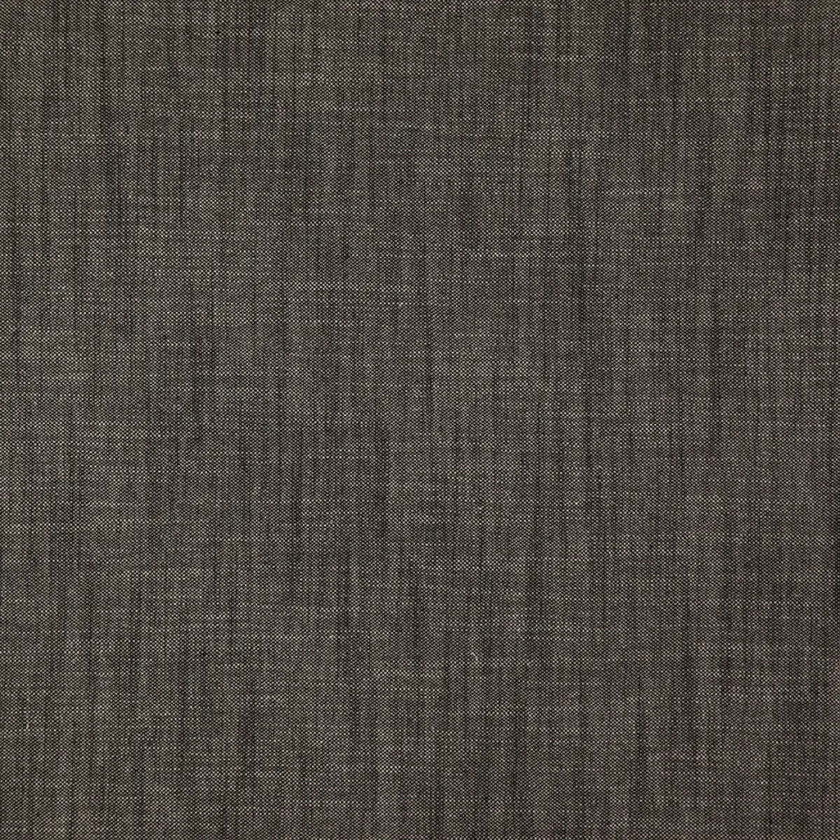 Linden Fabric - Zinctone by black-grey plain linen fabric from Fibre Naturelle