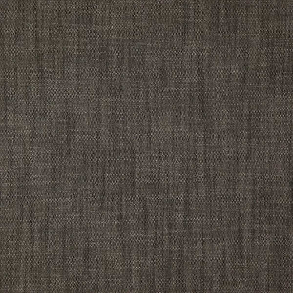 Linden Fabric - Zinctone by black-grey plain linen fabric from Fibre Naturelle